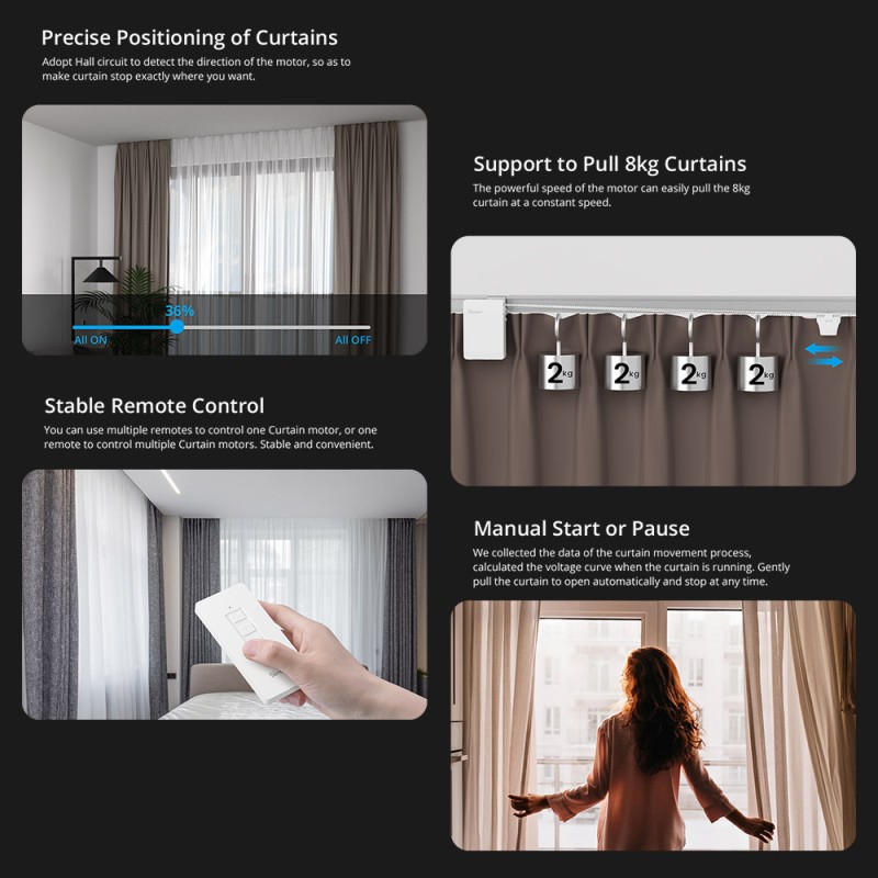 Sonoff ZigBee - ZBCurtain - remote controller included — Buy in Cyprus with Fast Delivery