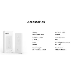 Sonoff ZigBee - ZBCurtain - remote controller included — Buy in Cyprus with Fast Delivery