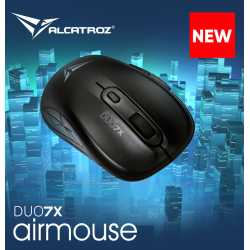 Alcatroz Airmouse Duo - 7X - Wireless BT Mouse Black — Buy in Cyprus with Fast Delivery