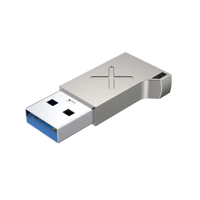 Unitek USB3.1 Type-C Female to Type-A Male 5Gbps Adapter Silver A1034NI — Buy in Cyprus with Fast Delivery
