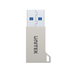 Unitek USB3.1 Type-C Female to Type-A Male 5Gbps Adapter Silver A1034NI — Buy in Cyprus with Fast Delivery