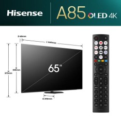 Hisense TV - 65A85N - 65'' 4K Smart OLED 120hz TV — Buy in Cyprus with Fast Delivery