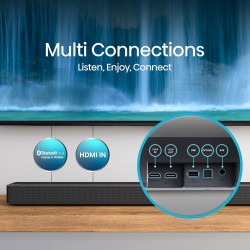Hisense Soundbar - AX3120G - 3.1.2 CH 360W BT USB Optical DOLBY ATMOS — Buy in Cyprus with Fast Delivery