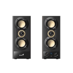 Genius PC Speakers - SP-HF800BT - 2.0 PC Speakers 20W RMS USB & BT Wood — Buy in Cyprus with Fast Delivery