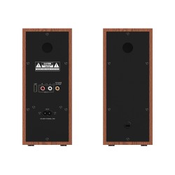 Genius PC Speakers - SP-HF800BT - 2.0 PC Speakers 20W RMS USB & BT Wood — Buy in Cyprus with Fast Delivery