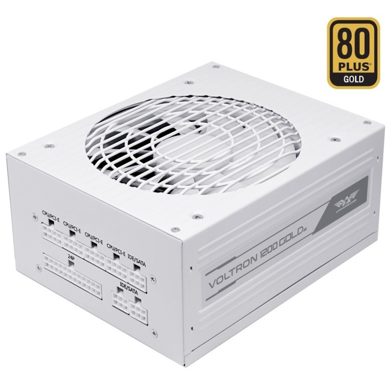 Armaggeddon Gaming PSU 1200W Modular & Certified 80+ VOLTRON GOLD 1200 White - Modular, 1200W, 80+ GOLD, VOLTRON GOLD, White