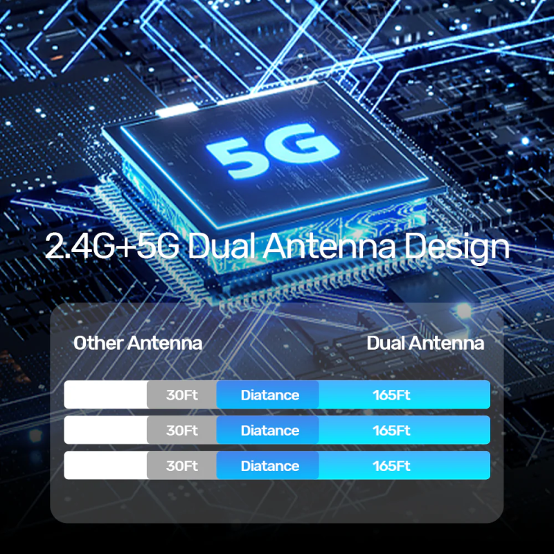 Unitek Wireless USB-C to HDMI Extender Kit - V1184A - Up to 50m — Buy in Cyprus with Fast Delivery