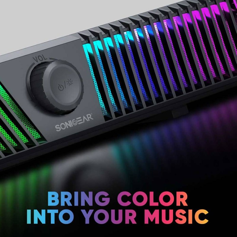 SonicGear Soundbar - iOX Bar III - BT RGB Black — Buy in Cyprus with Fast Delivery