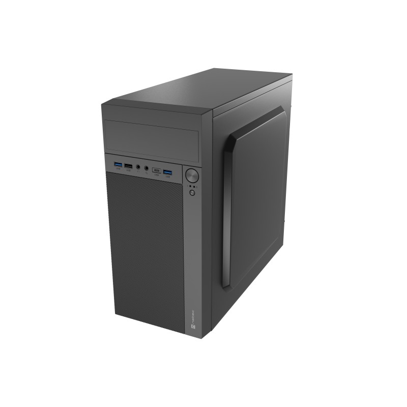 Natec PC Case MATX Mini Tower with USB-C HELIX - MATX Mini Tower with USB-C HELIX — Buy in Cyprus with Fast Delivery