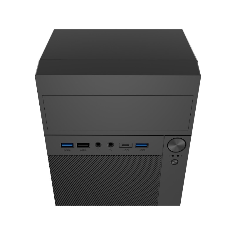 Natec PC Case MATX Mini Tower with USB-C HELIX - MATX Mini Tower with USB-C HELIX — Buy in Cyprus with Fast Delivery
