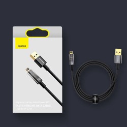 Baseus Cable Lightning to USB-A Explorer Series - Auto Power-Off — Buy in Cyprus with Fast Delivery