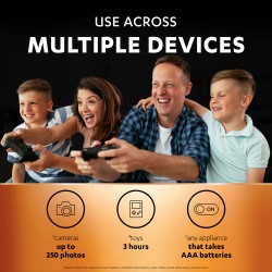 Duracell Rechargeable AAA - 750 mAh (4pcs) — Buy in Cyprus with Fast Delivery