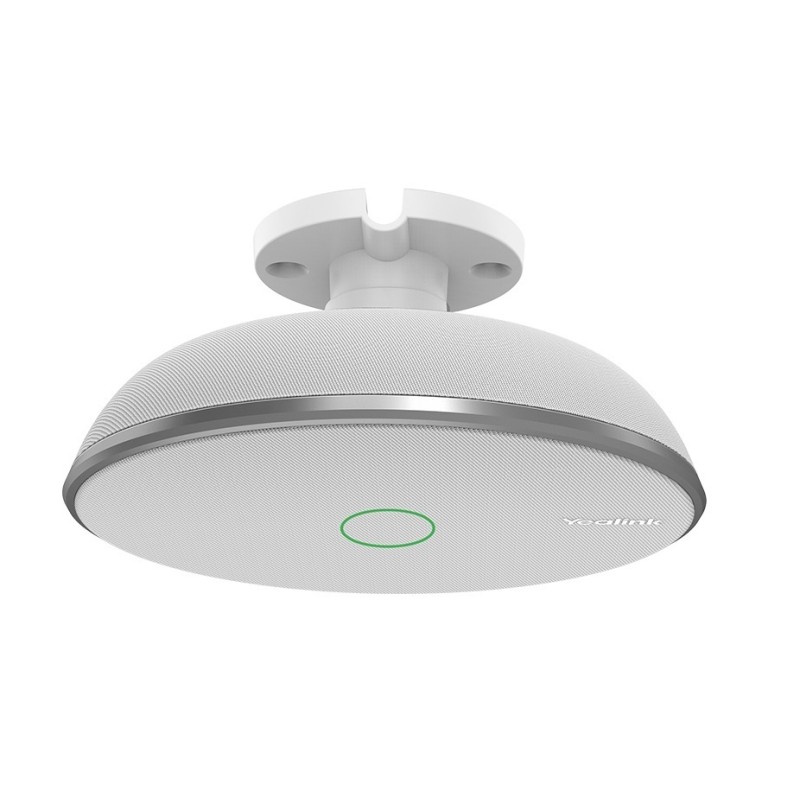 Yealink Conferencing Microphone - VCM38 - Wired Ceiling PoE 360° 8m Voice Pickup for UVC84, MeetingBarA20 A30