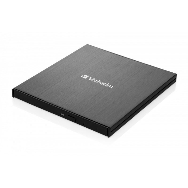 Verbatim External Slimline CD DVD Writer - USB 3.2 USB-C Black — Buy in Cyprus with Fast Delivery