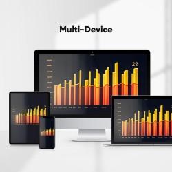 Alcatroz Jellybean Keyboard - AirDock 2 - Wireless 2.4G+BT Keyboard Autumn Black — Buy in Cyprus with Fast Delivery