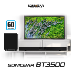 SonicGear Soundbar with Subwoofer - BT3500 - BT-USB-FM — Buy in Cyprus with Fast Delivery