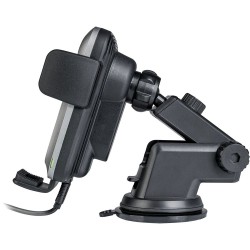 Verbatim Wireless Auto Align Car Charger - FWC-03 - Wireless Auto Align Car Charger Qi Certified for AirVent Dash