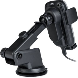 Verbatim Wireless Auto Align Car Charger - FWC-03 - Wireless Auto Align Car Charger Qi Certified for AirVent Dash