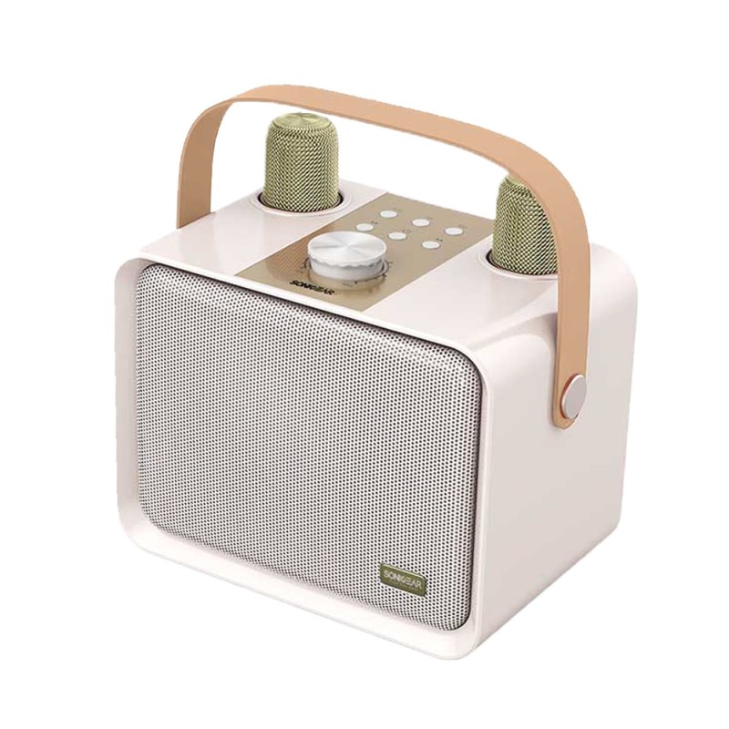 SonicGear Portable Speaker - K600 - SonicGear Portable Speaker BT Wireless Dual Mics iOX Souffle