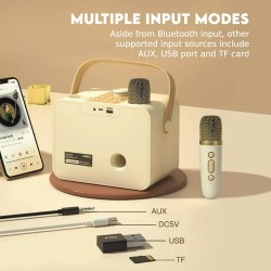 SonicGear Portable Speaker - K600 - SonicGear Portable Speaker BT Wireless Dual Mics iOX Souffle