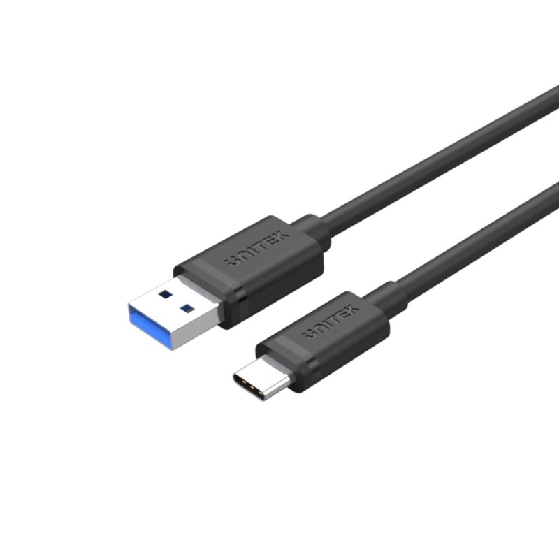 Unitek MC USB-C to USB-A 3.0 Cable - C14103BK-2M - 2.0m — Buy in Cyprus with Fast Delivery