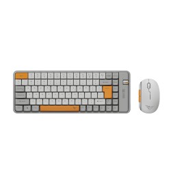 Alcatroz Keyboard & Mouse 2.4G+BT Combo 84K Tetriz Air - 300C - Summer White — Buy in Cyprus with Fast Delivery