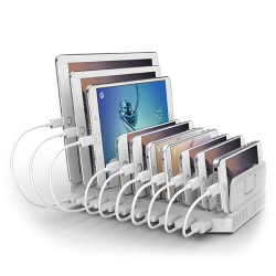 Unitek USB Smart Charging Station - Y-2172 - 19.2A 96W 10Port USB — Buy in Cyprus with Fast Delivery