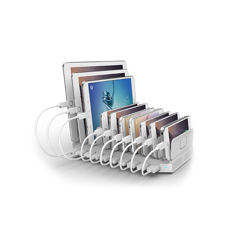 Unitek USB Smart Charging Station - Y-2172 - 19.2A 96W 10Port USB — Buy in Cyprus with Fast Delivery