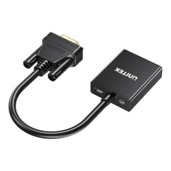 Unitek Converter VGA to HDMI Adapter - with Audio & Power Port — Buy in Cyprus with Fast Delivery
