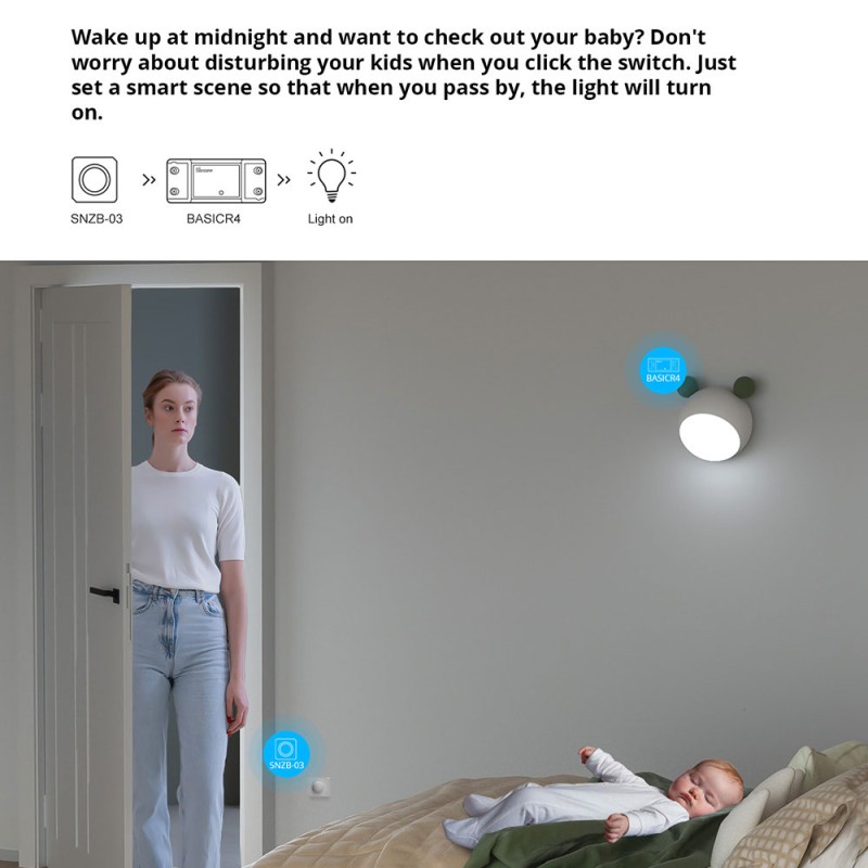 Sonoff WiFi Smart Switch Basic - R4 - 10A — Buy in Cyprus with Fast Delivery