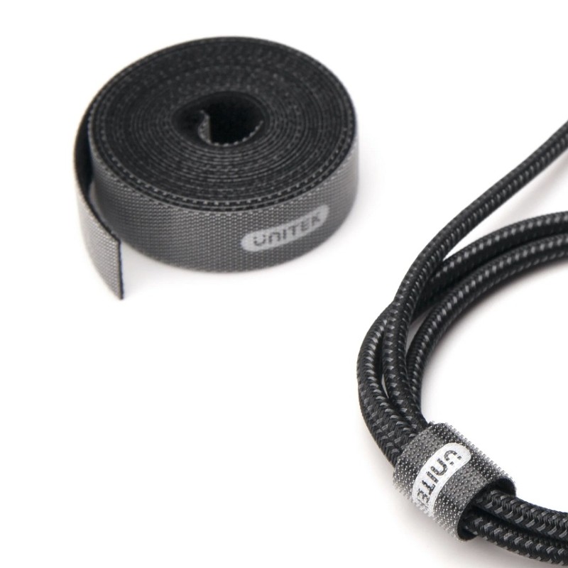 Unitek Velcro Cable Organizer - OT142BK - 5.0m — Buy in Cyprus with Fast Delivery