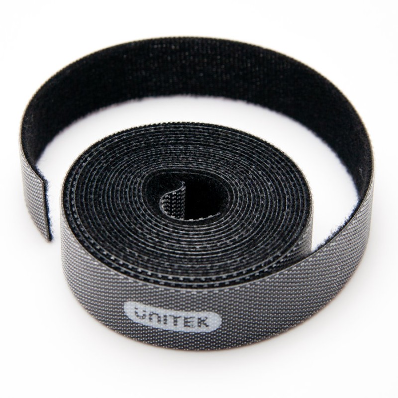 Unitek Velcro Cable Organizer - OT142BK - 5.0m — Buy in Cyprus with Fast Delivery
