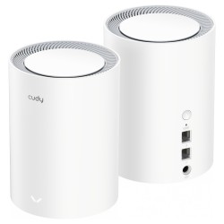 Cudy Mesh AX3000 Dual Band 2.5GbE Wi-Fi 6 2-Pack - M3000 - AX3000, Dual Band, 2.5GbE, Wi-Fi 6, 2-Pack