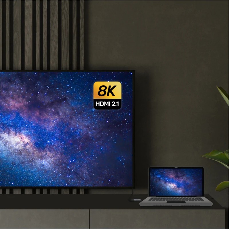 Unitek Converter - V1416B - USB-C to HDMI 8K Aluminium HDCP 2.3 — Buy in Cyprus with Fast Delivery