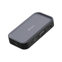 Verbatim Share My Screen USB-C Wireless Display Adapter 1080P with Hub - WDA-01 - USB-C Wireless Display Adapter 1080P with Hub