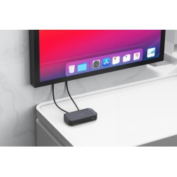 Verbatim Share My Screen USB-C Wireless Display Adapter 1080P with Hub - WDA-01 - USB-C Wireless Display Adapter 1080P with Hub