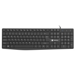Natec Nautilus Wired Keyboard - Black — Buy in Cyprus with Fast Delivery