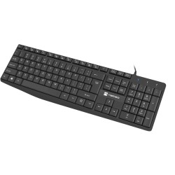 Natec Nautilus Wired Keyboard - Black — Buy in Cyprus with Fast Delivery