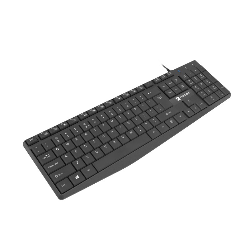 Natec Nautilus Wired Keyboard - Black — Buy in Cyprus with Fast Delivery