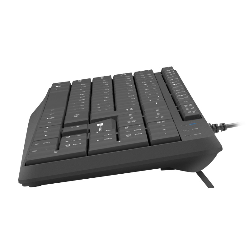 Natec Nautilus Wired Keyboard - Black — Buy in Cyprus with Fast Delivery