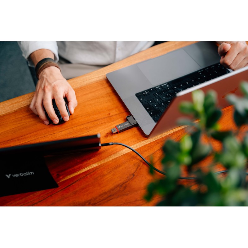 Verbatim USB Drive - 3.2 Dual QuickStick USB-C USB-A 256GB — Buy in Cyprus with Fast Delivery