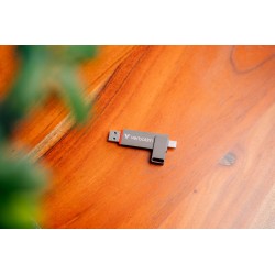 Verbatim USB Drive - 3.2 Dual QuickStick USB-C USB-A 256GB — Buy in Cyprus with Fast Delivery