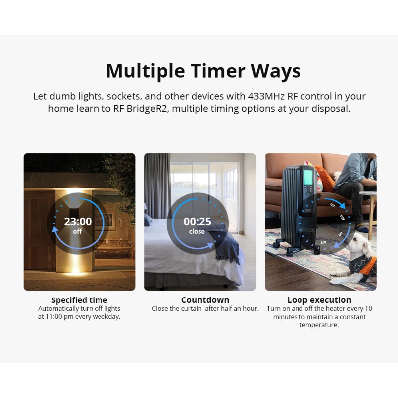 Sonoff Smart Hub 433MHz - RFR2 - Bridge — Buy in Cyprus with Fast Delivery