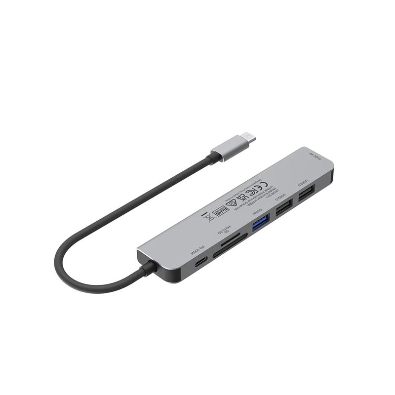 Unitek USB-C Hub - H1118A - USB3.0, HDMI, SD, PD100W — Buy in Cyprus with Fast Delivery
