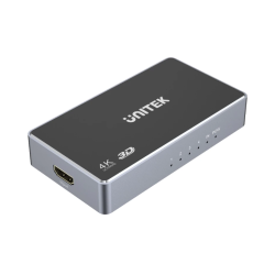 Unitek HDMI Splitter - V1109A - 1 In-4 Out Black Space Grey — Buy in Cyprus with Fast Delivery