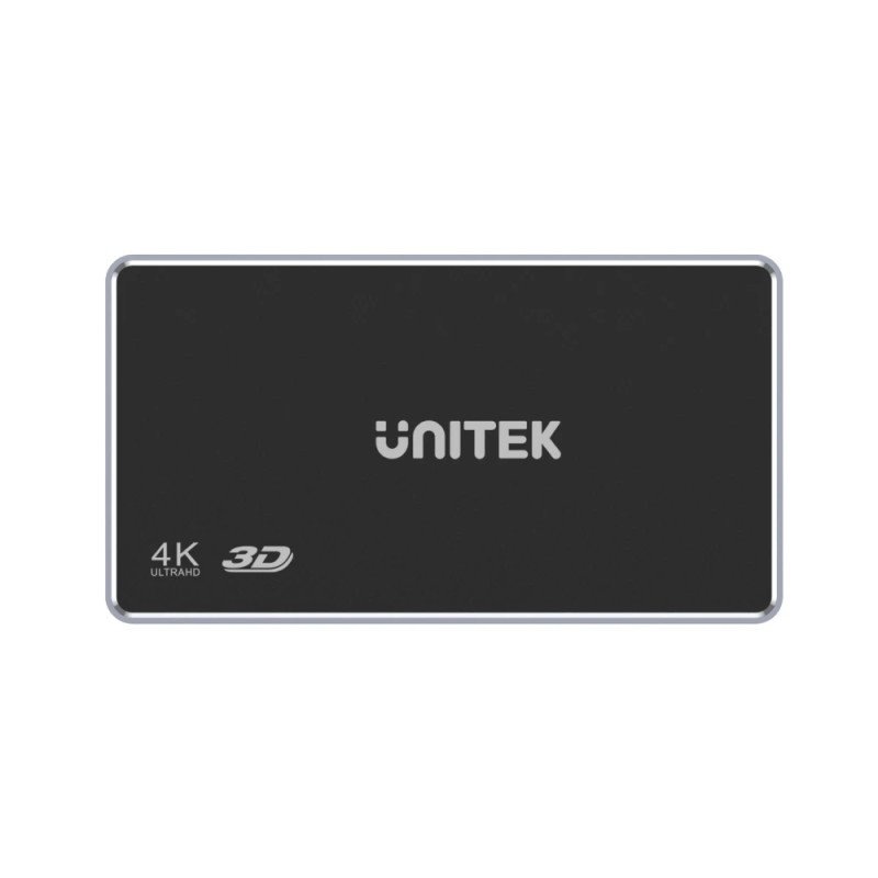 Unitek HDMI Splitter - V1109A - 1 In-4 Out Black Space Grey — Buy in Cyprus with Fast Delivery