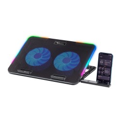Alcatroz Laptop Cooler - Vendaval G2 - RGB Black — Buy in Cyprus with Fast Delivery