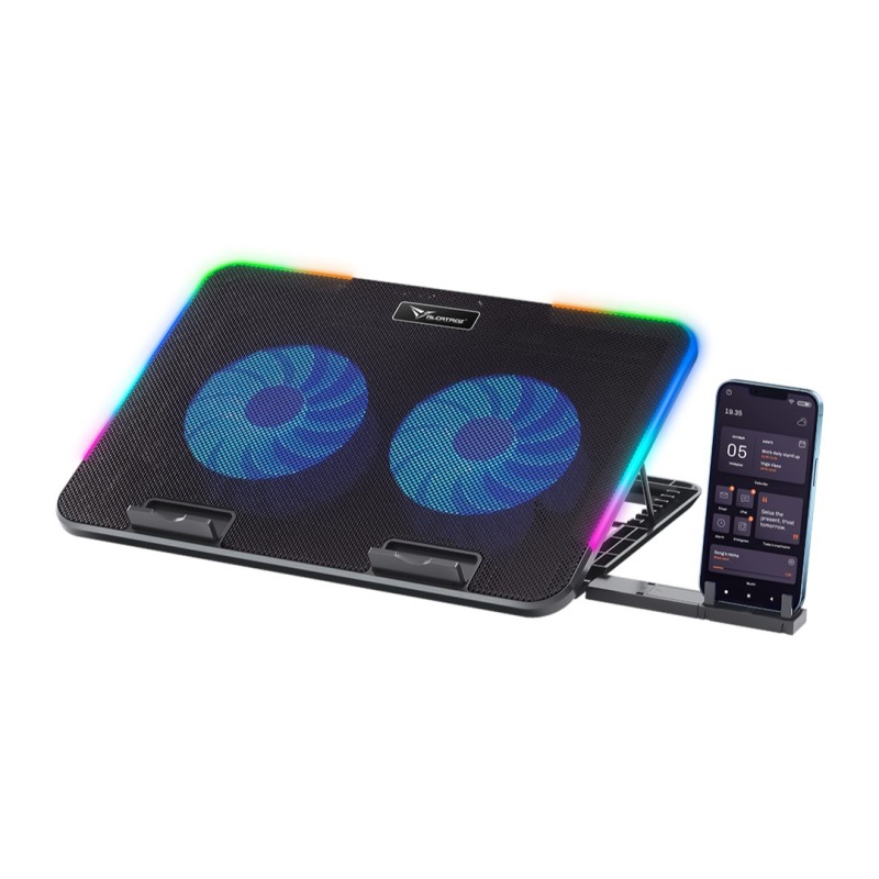 Alcatroz Laptop Cooler - Vendaval G2 - RGB Black — Buy in Cyprus with Fast Delivery