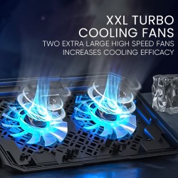 Alcatroz Laptop Cooler - Vendaval G2 - RGB Black — Buy in Cyprus with Fast Delivery