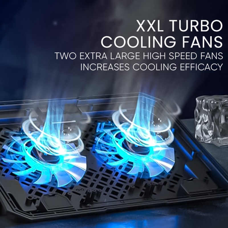 Alcatroz Laptop Cooler - Vendaval G2 - RGB Black — Buy in Cyprus with Fast Delivery